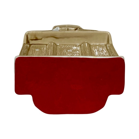 Mischievous Kitten Bookshelf Play Figurine, Gold Trim, Vintage - (1980's) - Picture 10 of 10